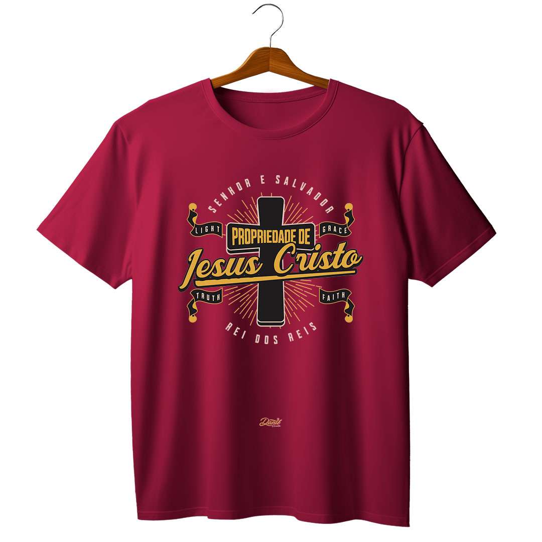 Camiseta Propriedade de Jesus Cristo